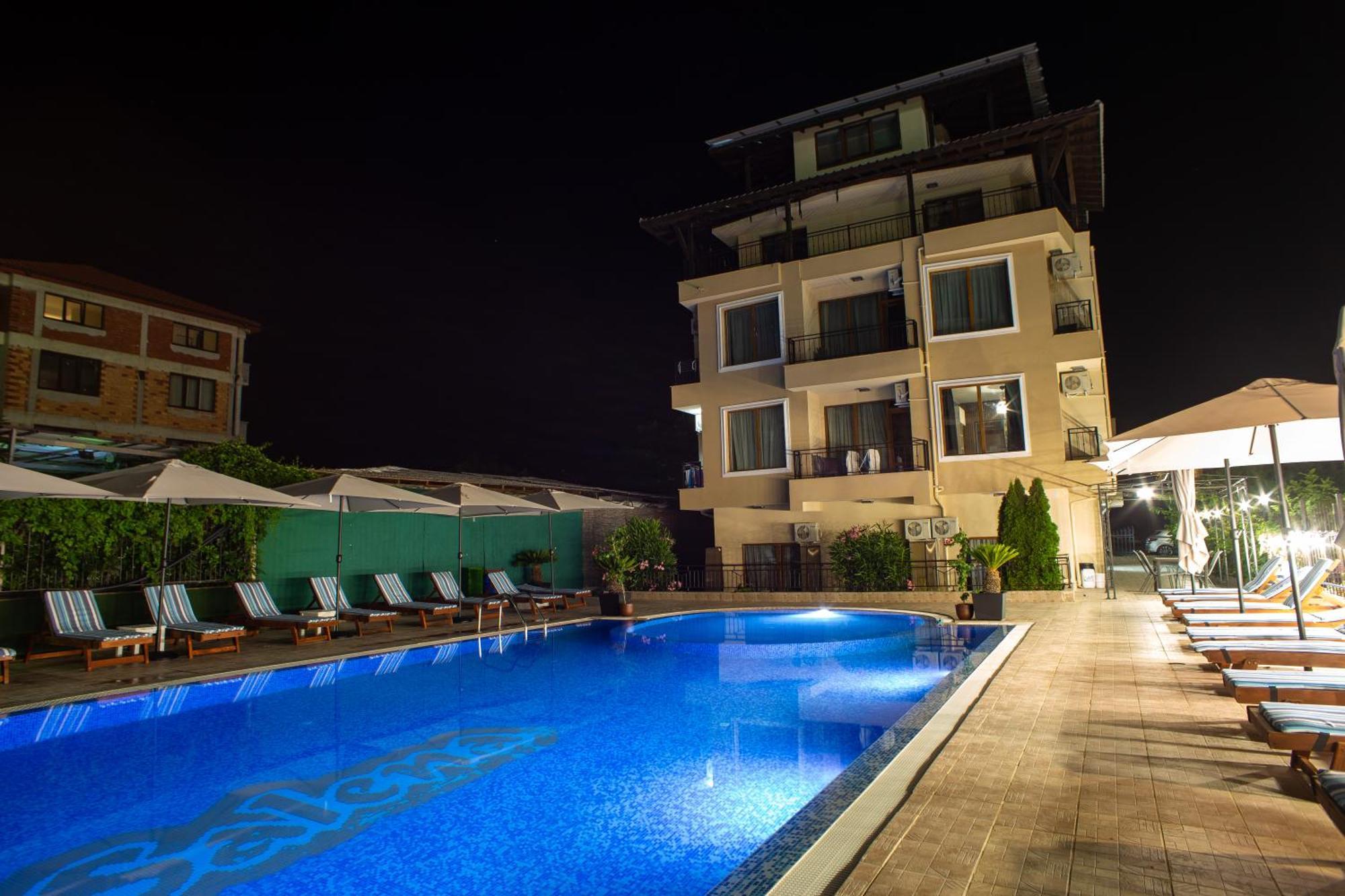 Salena Beach Hotel Primorsko Eksteriør billede